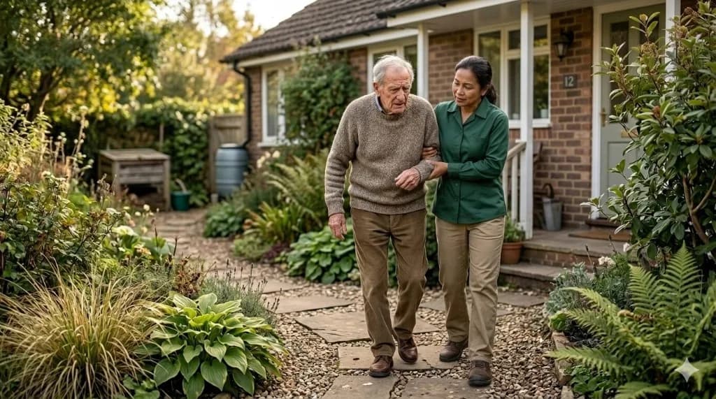 Cuidado domiciliario para quien vive con Parkinson